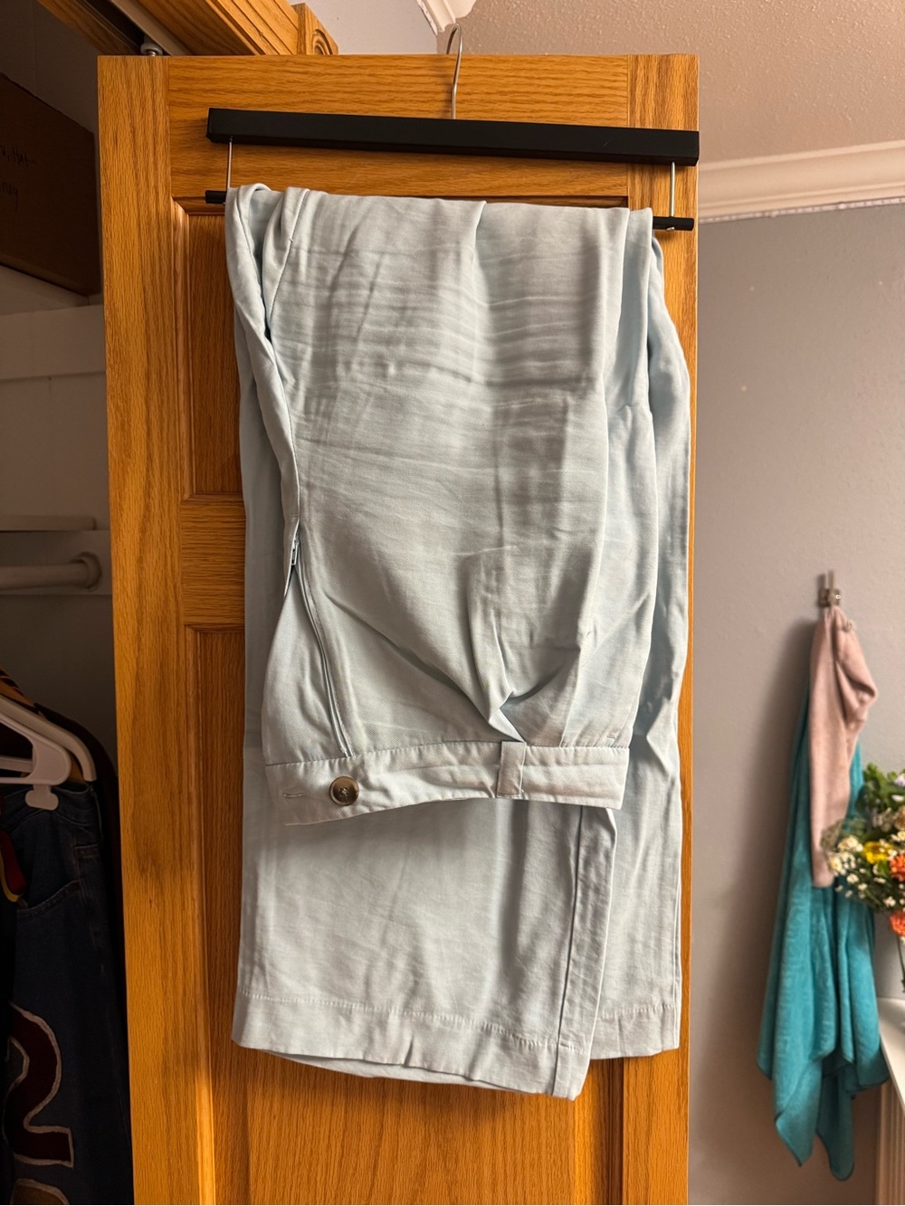 Women's Light Blue Pants